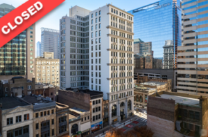 One Calvert Plaza Closed